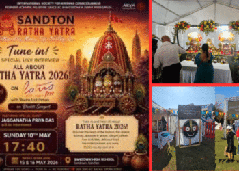 ISKCON Sandton Untimely Rath Yatra