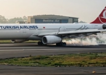 Turkish Airlines Kathmandu fire
