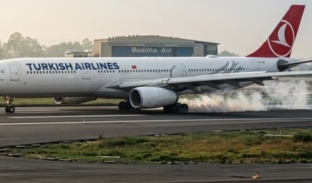 Turkish Airlines Kathmandu fire