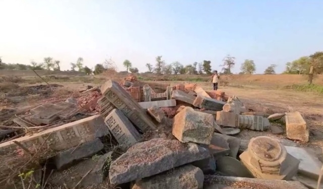 Telangana temple demolition