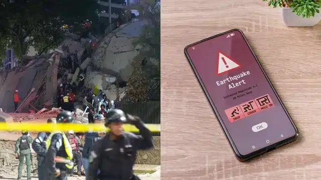 Earthquake alert
