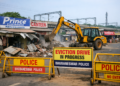 Patia Station Road eviction protest