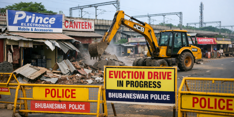 Patia Station Road eviction protest