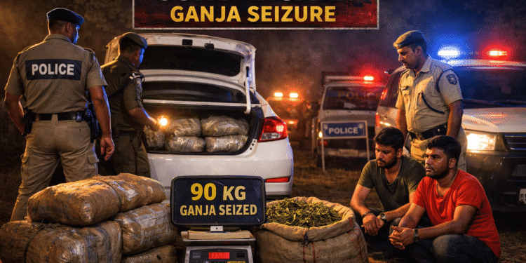 Sundargarh ganja seizure