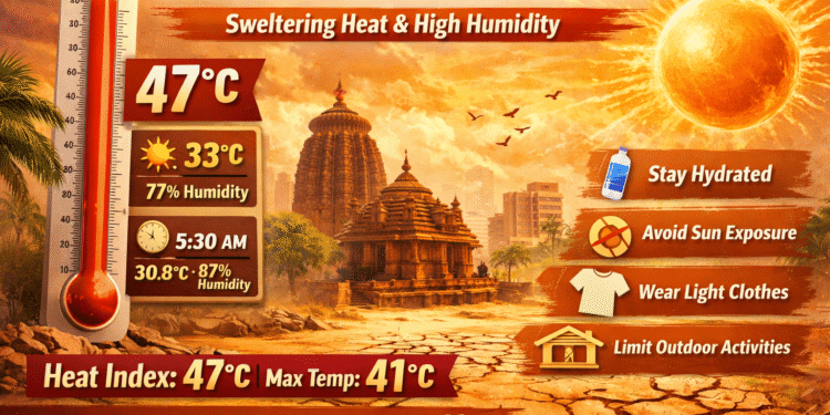 Bhubaneswar heat index