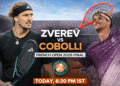 Zverev vs Cobolli French Open final