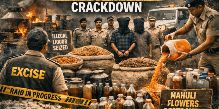 Rourkela excise raid