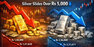 gold price drop on MCX