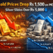 gold price drop on MCX