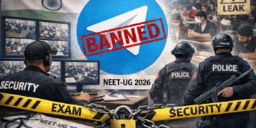 Telegram ban NEET re-exam 2026