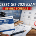 OSSSC CRE-2025 examination