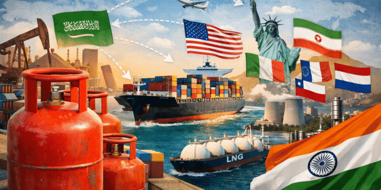 India LPG imports diversification