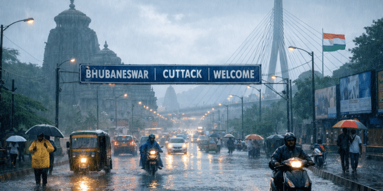 Odisha monsoon rain
