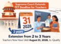 TET qualification extension