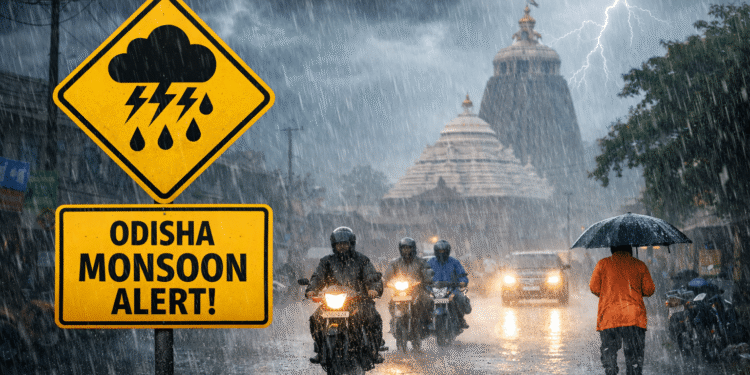 Odisha heavy rain warning