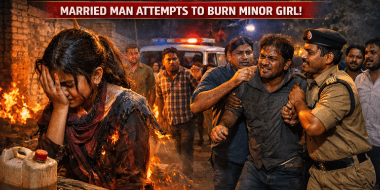 Bhadrak minor girl petrol attack