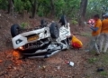 BSF Vehicle Collides with Ambulance