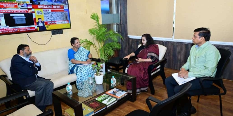 NDMA–Odisha Chief Secretary Meeting