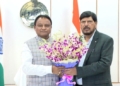 Ramdas Athawale meets Odisha CM