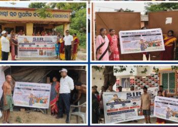 Odisha SIR voter form distribution