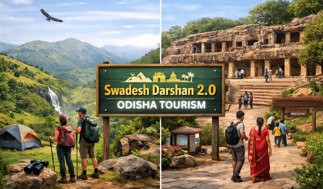 Swadesh Darshan 2.0 Odisha Deomali Khandagiri