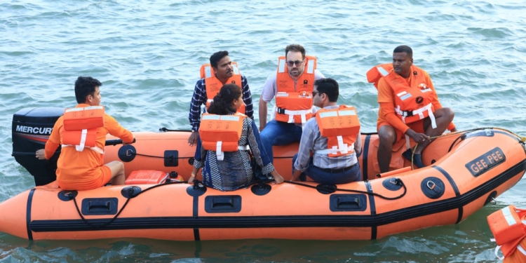 BRICS delegates OSWALI water rescue demonstration