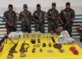 Malkangiri Maoist arms recovery