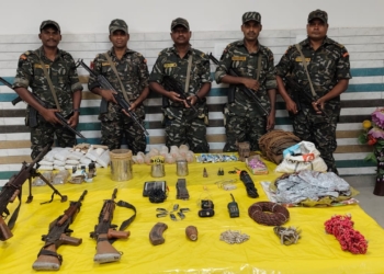 Malkangiri Maoist arms recovery