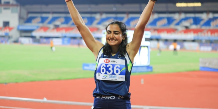 Karnataka’s pole vaulter Sindhushree enters her name in record books