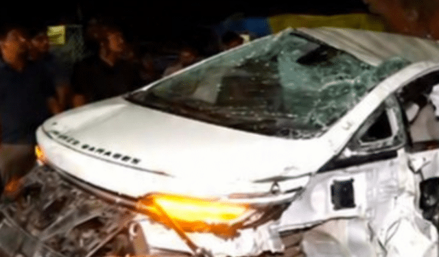 Bhubaneswar Sainik School road car accident