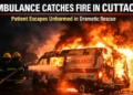 Cuttack ambulance fire