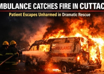 Cuttack ambulance fire