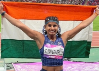 Ancy Sojan national record