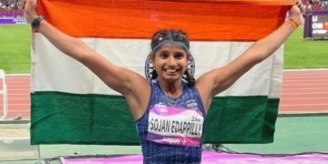 Ancy Sojan national record