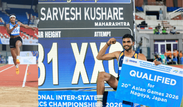 national records Bhubaneswar athletics