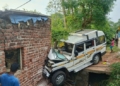 Bolero Crashes into House