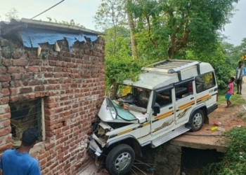 Bolero Crashes into House