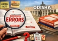 Odisha school textbook errors