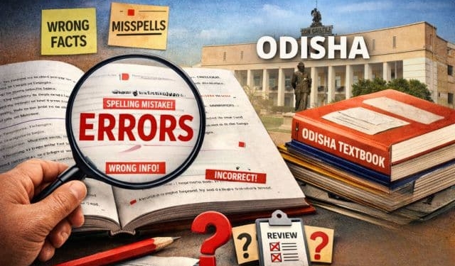 Odisha school textbook errors