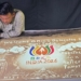Sand Animation Welcomes BRICS Delegates