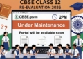 CBSE 12th re-evaluation 2026