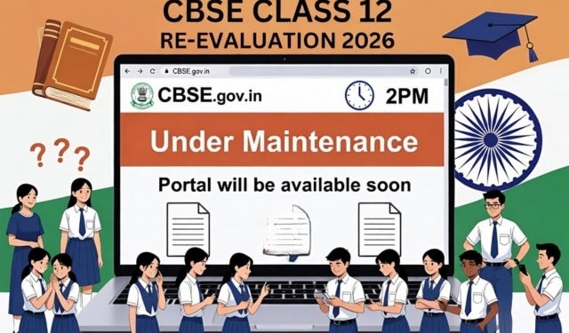 CBSE 12th re-evaluation 2026