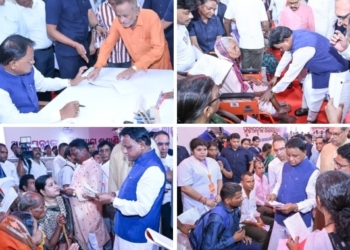 Odisha CM public grievance hearing