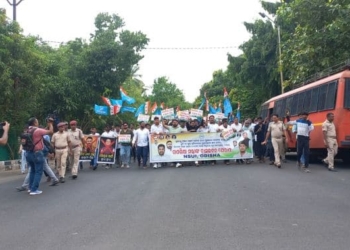 Odisha textbook error protest