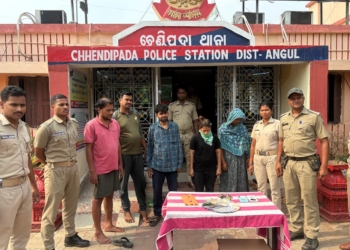 Major Brown Sugar Racket Busted in Angul: Five Arrested, Drugs & Cash Seized