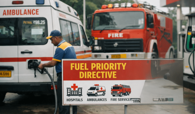 Khordha fuel essential services