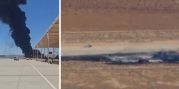 B-52 bomber crash