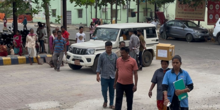 Malkangiri ganja smuggler escapes
