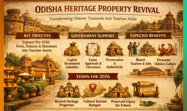 Odisha Heritage Property Promotion Guidelines 2026
