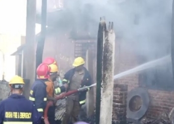 Massive fire in Cuttack